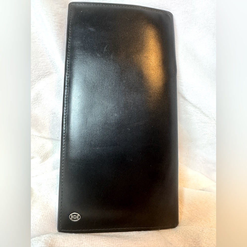 Cartier Pasha Vintage Black Leather Long Wallet - Picture 13 of 13